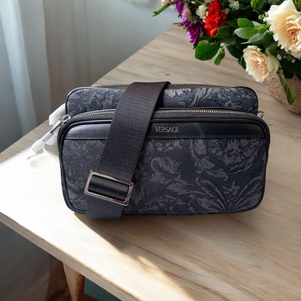 NWT Versace Messenger Bag